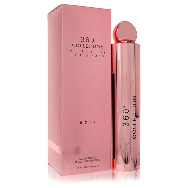 Perry Ellis 360 Collection Rose by Perry Ellis Eau De Parfum Spray 3.4 oz Perry Ellis 360 Collection Rose by Perry Ellis Eau De Parfum Spray 3.4 oz